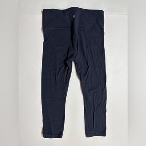 Women’s Athleta Navy High Rise Leggings Stretch Compression Yoga Activewear